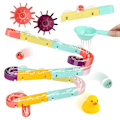 Miniatyrbillede 4 af 5: Play Bath Toy Track Sliding Duck Set 44 Elements