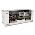 Pikkukuva 5 / 5: Quad with a Trailer Transporter Figurines Zebra