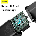 Miniatyrbillede 9 af 11: Baseus Super Si  Wall Charger PD / 20W / 1x USB-C
