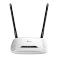 Miniatyrbillede 4 af 4: TP-Link TL-WR841N wireless router Fast Ethernet Single-band (2.4 GHz) White