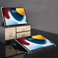Miniatyrbild 3 av 11: Hama "Fold Clear" Tablet Case for Apple iPad mini 8.3" (6th gen./2021), black