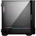 Pikkukuva 4 / 5: MSI MPG VELOX 100P AIRFLOW Mid Tower Gaming Computer Case 'Black, 3x 120mm Fan + 1x 120mm ARGB Fan, ARGB light strip, USB Type-C, 1x Tempered Glass, C
