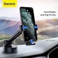 Pikkukuva 8 / 11: SUPORT AUTO Baseus Simplism pt. SmartPhone, fixare parbriz sau bord prin ventuza, negru "SUYL-JY01" - 6953156220966