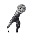 Miniatyrbillede 4 af 6: Shure | Vocal Microphone | BETA 58A | Dark grey