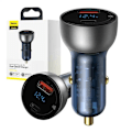 Pikkukuva 6 / 9: Baseus Particular Digital Dual Quick Charger Car Charger QC+PPS / 65W