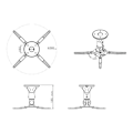Pikkukuva 3 / 6: Neomounts BEAMER-C50 bracket - full-motion - for projector - black