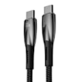 Miniatyrbillede 4 af 5: USB-C cable for USB-C Baseus Glimmer Series, 100W, 1m (Black)