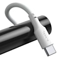 Miniatyrbillede 2 af 11: Baseus TZCATZJ-02 USB cable 1.5 m USB A USB C White