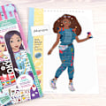 Pikkukuva 3 / 3: MAKE IT REAL Fashion Design Sketchbook: City Style