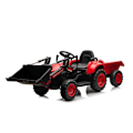 Miniatyrbild 10 av 11: Rechargeable tractor with bucket BW-X002A Red