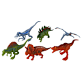 Miniatyrbilde 2 av 8: Helicopter Dinosaurs Vehicle Set 6 Colorful Pcs