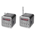 Miniatyrbilde 5 av 5: RoGer Bluetooth Wireless Speaker with FM Radio / Handsfree / LED / AUX / USB / 3W
