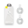 Miniatyrbillede 11 af 11: Baseus TZCATZJ-02 USB cable 1.5 m USB A USB C White