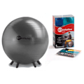 Miniatyrbilde 1 av 4: Sėdėjimo kamuolys Original PEZZI Sitsolution MAXAFE 65 cm Black