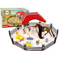 Pikkukuva 1 / 6: Set Farm Stable Figures Combing Horse Accessories