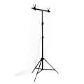 Miniatyrbillede 3 af 3: Photo studio background support Puluz 70x200cm + Backdrops 2 pcs DCA0976