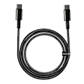 Miniatyrbillede 7 af 8: Baseus Type-C - Type-C cable Tungsten Gold Fast charging and data 100W (20V/5A) 1m Black (CATWJ-01)