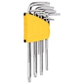 Miniatyrbild 3 av 3: Torx Hex Key Sets 1.5-10mm Deli Tools EDL3091 (silver)