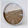 Miniatyrbilde 4 av 5: Platinet wall clock July (43629)