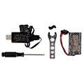 Miniatyrbillede 9 af 11: R/C Remote Controlled Motorboat 2.4G Red 20-25 KM/H