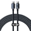 Miniatyrbillede 7 af 11: Baseus Crystal Shine cable USB-C to USB-C, 100W, 2m (black)