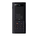 Pikkukuva 4 / 6: INVERTOR ELECTRIC auto Baseus, IGBT, 2 x AC, 1 x USB Type-C, 1 x USB, 300W 220V, conectare auto 12V, negru "CGNB010101" (timbru verde 2.00 lei) - 6932