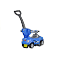 Pikkukuva 4 / 6: Coupe Car Manual Ride On with Parent Handle - Blue