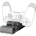 Miniatyrbillede 2 af 4: Speedlink | JAZZ USB Charger - for PS4 | SL-450000-BK
