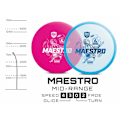 Miniatyrbilde 1 av 3: Discgolf DISCMANIA Midrange Driver MAESTRO Active Pink 4/3/0/2
