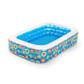Miniatyrbilde 1 av 5: Inflatable Pool Flowers 229 x 152 x 56 cm Bestway 54120