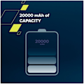 Pikkukuva 3 / 7: CANYON power bank PB-2002 LED 20000 mAh PD 20W QC 3.0 White