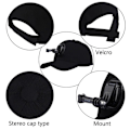 Miniatyrbild 7 av 9: Hat Puluz with mount for sport camera