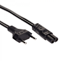 Miniatyrbild 2 av 3: Akyga AK-RD-01A CEE7/16 IEC C7 Power cable 1.5m