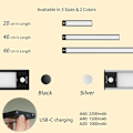 Pikkukuva 3 / 7: Yeelight Closet Light YLCG006-b LED motion sensor wardrobe light 60 cm 2700K (black)