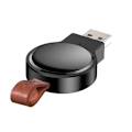 Miniatyrbillede 7 af 11: Baseus Wireless Charger Dotter for AP Watch Black (WXYDIW02-01)