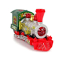 Miniatyrbilde 4 av 6: Christmas Locomotive Lights Sound Green Battery Operated