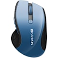 Pikkukuva 3 / 5: CANYON mouse MW-01 BlueLED Wireless Blue Grey