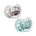 Miniatyrbilde 1 av 3: LOVI Wild Soul Boy Silicone Dynamic Soother 0-2m, 2 pcs, 22/881boy