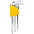 Pikkukuva 1 / 3: Long Hex Key Sets 1.5-10mm Deli Tools EDL3088 (silver)
