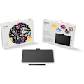 Pikkukuva 2 / 11: TABLETA grafica Wacom  Intuos M Bluetooth, Black "CTL-6100WLK-N" (timbru verde 0.18 lei)