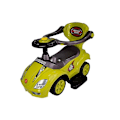 Pikkukuva 6 / 11: Toddlers Ride On Push Along with Parent Handle Mega Car 3in1 Yellow
