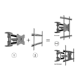 Miniatyrbillede 2 af 10: Multibrackets MB-2314 TV mounts up to 70" / 30kg