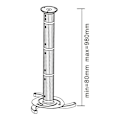 Pikkukuva 6 / 9: Neomounts BEAMER-C200 bracket - full-motion - for projector - silver