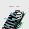 Miniatyrbillede 4 af 6: TP-Link Archer T4E Internal WLAN 867 Mbit/s
