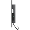 Miniatyrbilde 4 av 7: AENO Premium Eco Smart Heater, 700W, Tempered glass, Infrared+convection heating type, Plug type: Europe (E/F type), BLACK