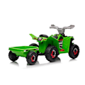 Miniatyrbilde 7 av 8: XMX630T Green Battery Quad Bike With Trailer
