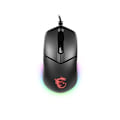 Miniatyrbillede 1 af 4: MSI Clutch GM11 Gaming Mouse, Wired, Black | MSI | Clutch GM11 | Optical | Gaming Mouse | Black | Yes