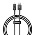 Miniatyrbillede 2 af 10: Baseus Unbreakable USB A to iP cable 1 m 5V-2.4A Black