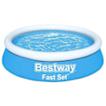 Miniatyrbillede 1 af 5: Bestway 57392 above ground pool Inflatable pool Round 940 L Blue