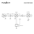 Miniatyrbillede 6 af 6: Nedis ERGOTMM100BK Table mount for 3 monitor up to 14-24 "